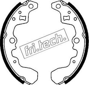 Fri.Tech. 1111.226 - Set saboti frana aaoparts.ro