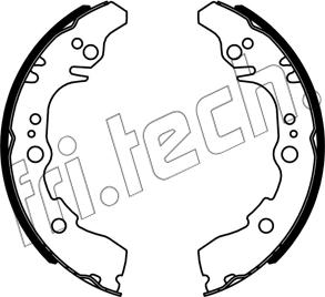 Fri.Tech. 1253.679 - Set saboti frana aaoparts.ro