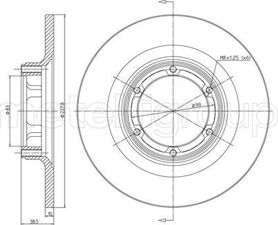 ACDelco AC2021D - Disc frana aaoparts.ro