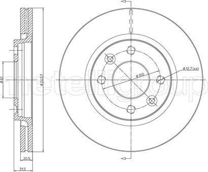 Fri.Tech. BD0779 - Disc frana aaoparts.ro