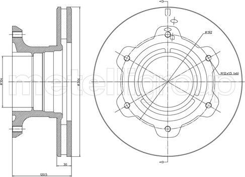 Febi Bilstein 29169 - Disc frana aaoparts.ro