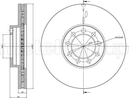 TRW DF4994S - Disc frana aaoparts.ro