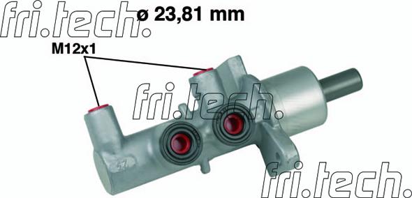 Fri.Tech. PF557 - Pompa centrala, frana aaoparts.ro