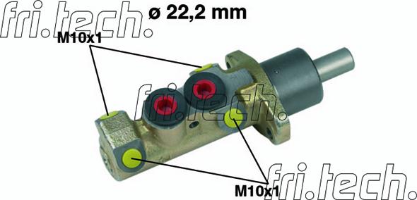 Fri.Tech. PF197 - Pompa centrala, frana aaoparts.ro