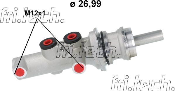 Fri.Tech. PF1188 - Pompa centrala, frana aaoparts.ro