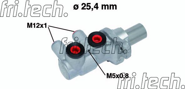 Fri.Tech. PF865 - Pompa centrala, frana aaoparts.ro
