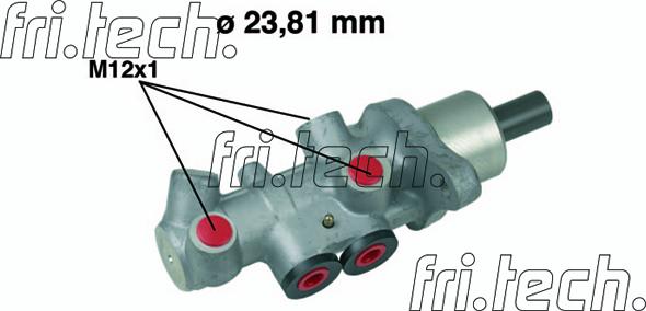 Fri.Tech. PF799 - Pompa centrala, frana aaoparts.ro