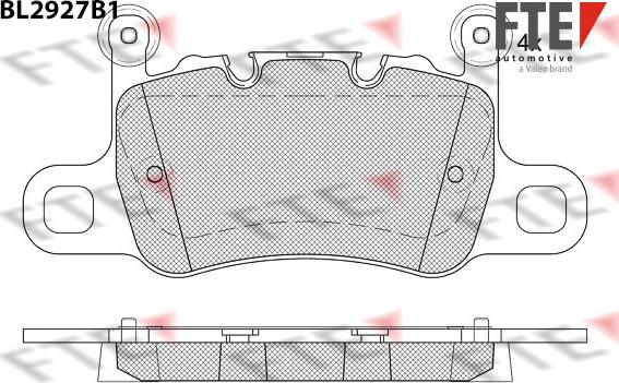 FTE 9011171 - Set placute frana,frana disc aaoparts.ro