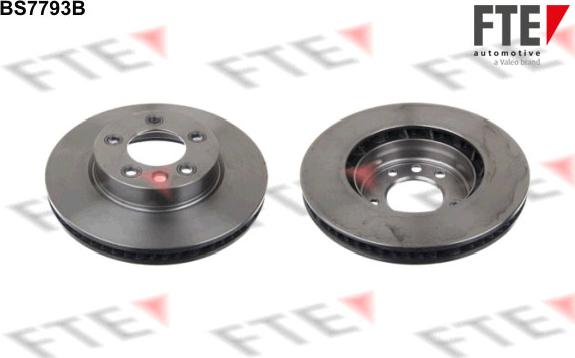 FTE 9081036 - Disc frana aaoparts.ro