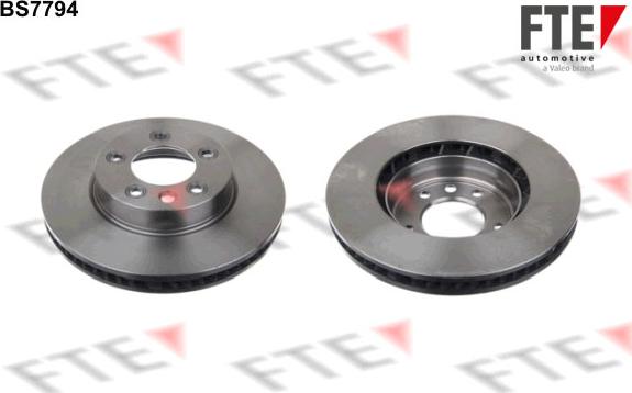 FTE 9071004 - Disc frana aaoparts.ro