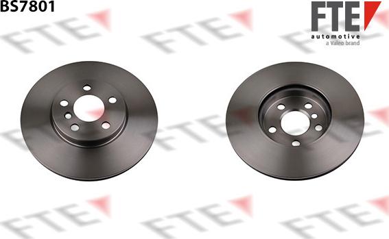 FTE 9071261 - Disc frana aaoparts.ro