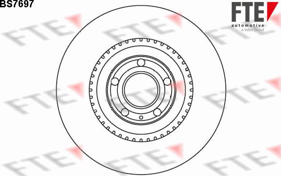 FTE BS7697 - Disc frana aaoparts.ro