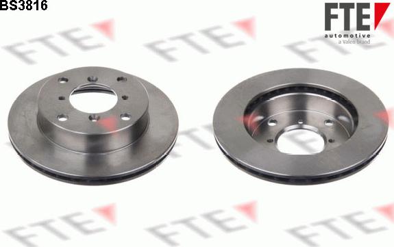 FTE 9072442 - Disc frana aaoparts.ro
