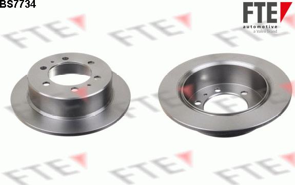 FTE 9072463 - Disc frana aaoparts.ro