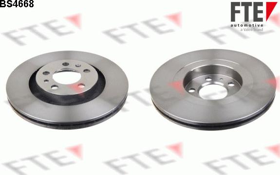 FTE 9072045 - Disc frana aaoparts.ro