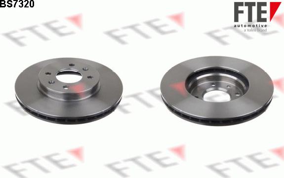 FTE 9072056 - Disc frana aaoparts.ro