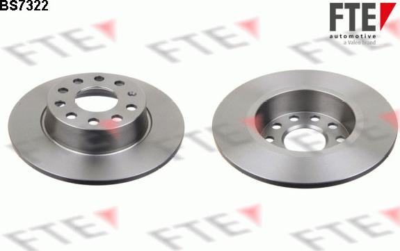 FTE 9072060 - Disc frana aaoparts.ro