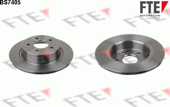 FTE 9072118 - Disc frana aaoparts.ro