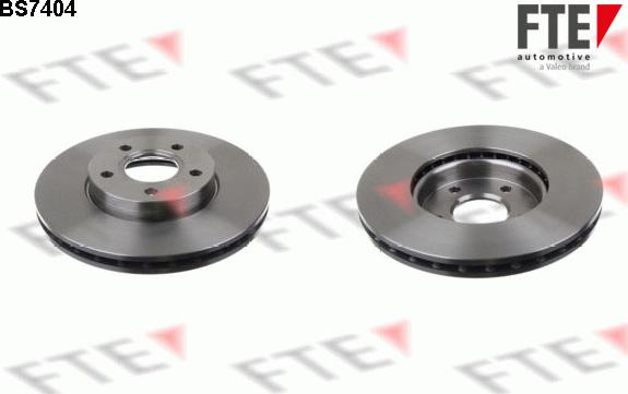 FTE 9072171 - Disc frana aaoparts.ro