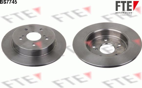 FTE 9072348 - Disc frana aaoparts.ro