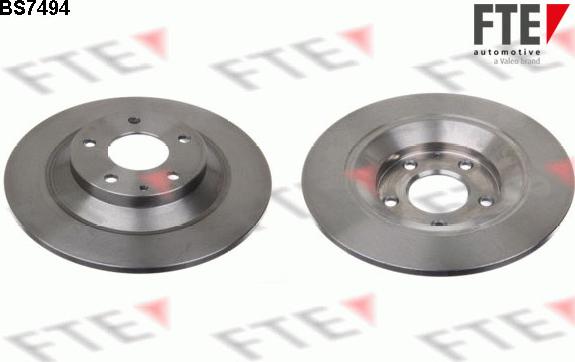 FTE 9072327 - Disc frana aaoparts.ro
