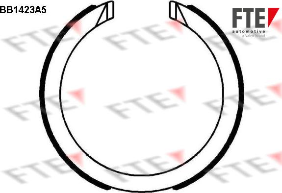 FTE 9100151 - Set saboti frana, frana de mana aaoparts.ro