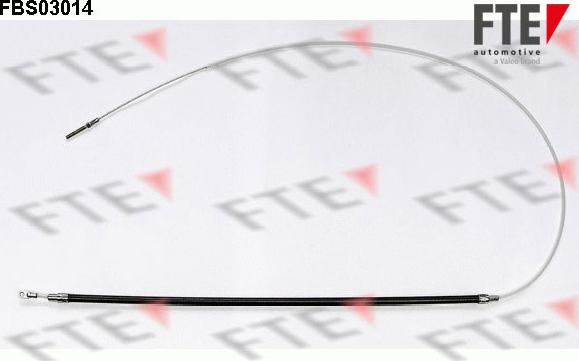FTE 9250666 - Cablu, frana de parcare aaoparts.ro