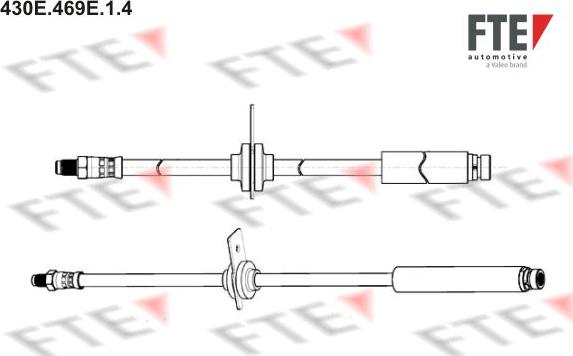 FTE 430E.469E.1.4 - Furtun frana aaoparts.ro