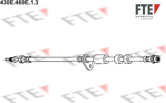 FTE 430E.469E.1.3 - Furtun frana aaoparts.ro