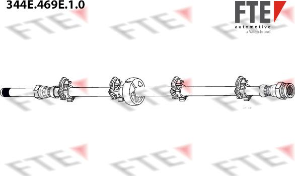 FTE 9240940 - Furtun frana aaoparts.ro