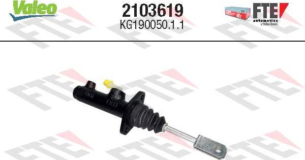 FTE 2103619 - Pompa centrala, ambreiaj aaoparts.ro