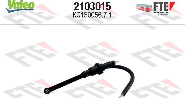 FTE 2103015 - Pompa centrala, ambreiaj aaoparts.ro