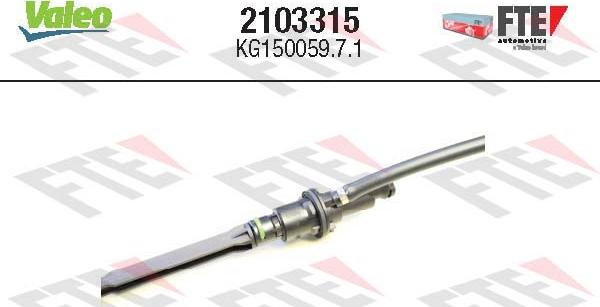 FTE 2103315 - Pompa centrala, ambreiaj aaoparts.ro