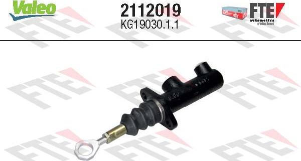 FTE 2112019 - Pompa centrala, ambreiaj aaoparts.ro