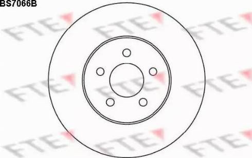 FTE BS7066B - Disc frana aaoparts.ro