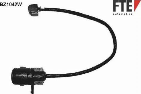 FTE BZ1042W - Senzor de avertizare,uzura placute de frana aaoparts.ro