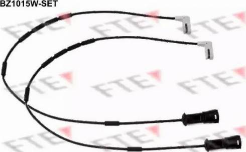 FTE BZ1015W-SET - Senzor de avertizare,uzura placute de frana aaoparts.ro
