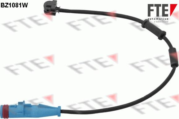 FTE BZ1081W-SET - Senzor de avertizare,uzura placute de frana aaoparts.ro