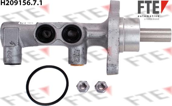 FTE H209156.7.1 - Pompa centrala, frana aaoparts.ro