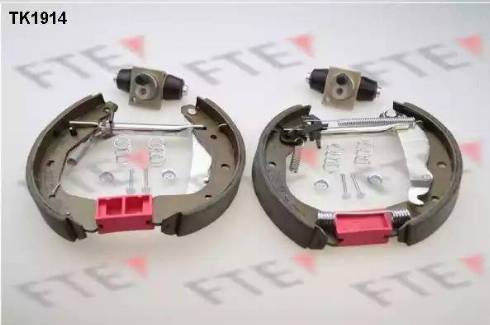 FTE TK1914 - Set saboti frana aaoparts.ro