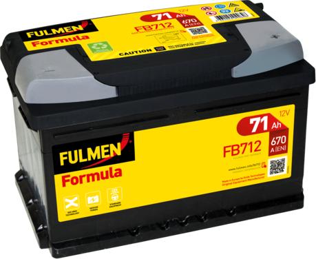 Fulmen FB712 - Baterie de pornire aaoparts.ro