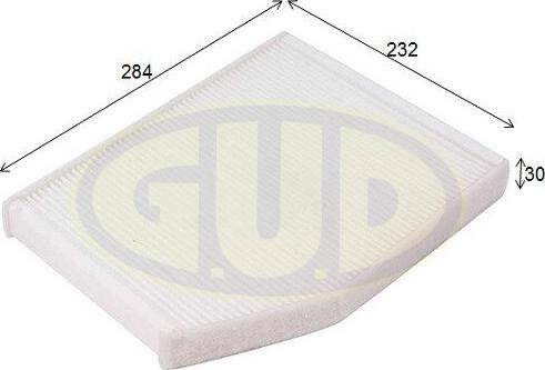 G.U.D. GCF29007 - Filtru, aer habitaclu aaoparts.ro