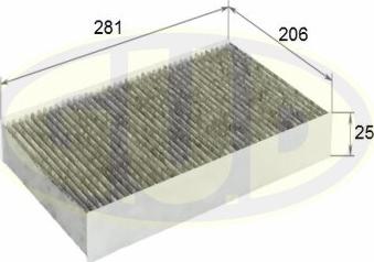 G.U.D. GCF2882C - Filtru, aer habitaclu aaoparts.ro