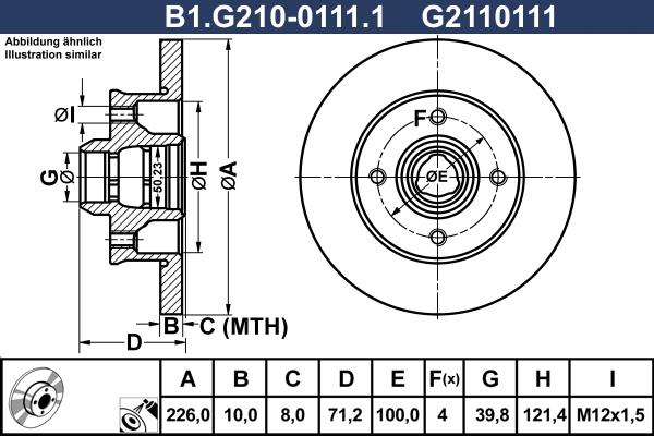 TRW DF1529 - Disc frana aaoparts.ro