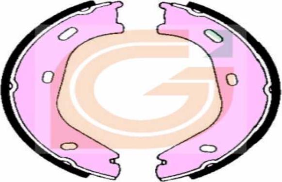 GAMA GB10315 - Set saboti frana aaoparts.ro