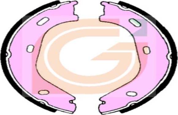 GAMA GB10316 - Set saboti frana aaoparts.ro