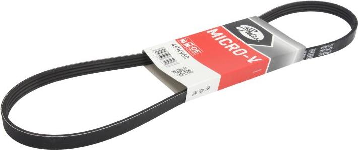 GATES 4PK960 - Curea transmisie cu caneluri aaoparts.ro