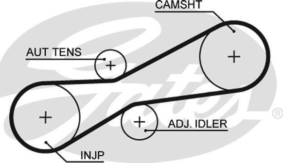 Gates 5494XS - Curea de distributie aaoparts.ro