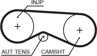 GATES 5531XS - Curea de distributie aaoparts.ro