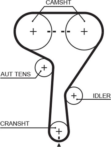 GATES 5603XS - Curea de distributie aaoparts.ro